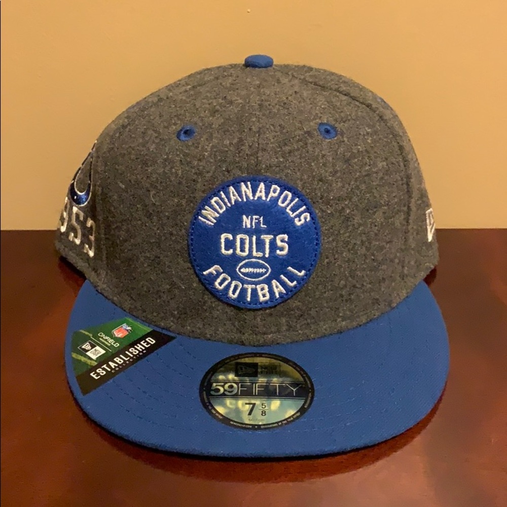 Indianapolis Colts NewEra 59Fifty Fitted 7 5/8 Hat